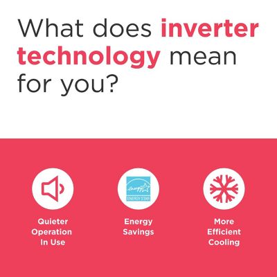 Image showing 8 th Frigidaire 115V Inverter Smart Window Air Conditioner, 450 sq. ft., 10,000 BTUs