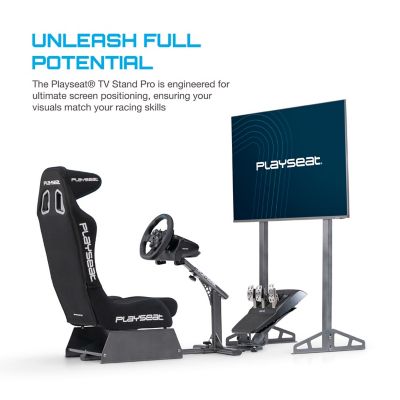 Image showing  TV Stand PRO with Custom Setup, Stainless Steel