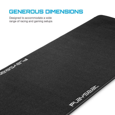 Image showing 5 th PlaySeat Floor Mat XL with Non-Slip Backing in Black