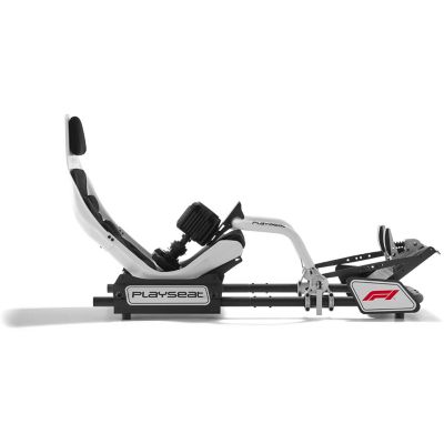 Image showing  Formula Instinct F1 Edition Racing Simulator Cockpit with X-Adapt Adjustment in White