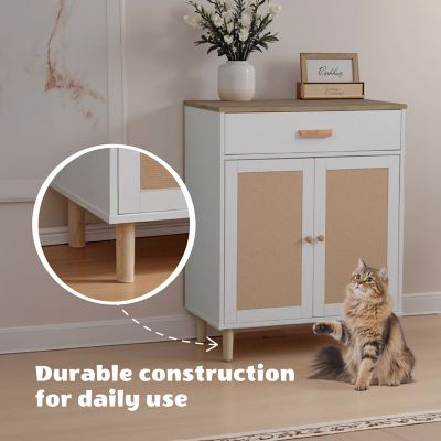 Image showing  Litter Box Enclosure Side Table