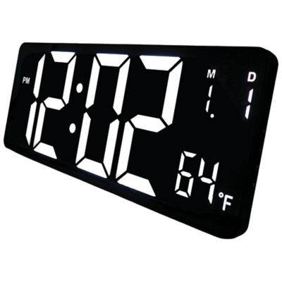Image showing  Digital Clock with Indoor Temperature