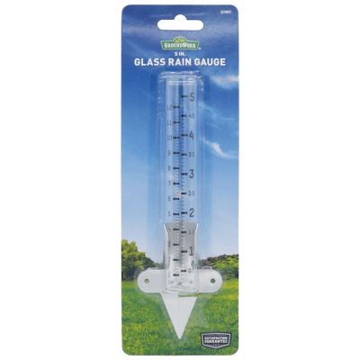 Image showing  5 in . Glass Rain Gauge