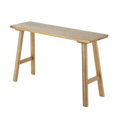 Image showing  Mango Wood Handmade Traditional Home Bench