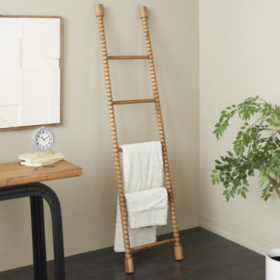 Harper & Willow Wood 5 Rung Decorative Ladder