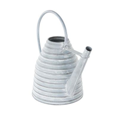 Image showing  Metal Beehive Shaped Watering Can Watering Can Indoor Outdoor Planter with Large Loop Handle