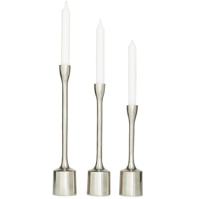 Image showing  Aluminum Metal Tapered Decorative Candle Holder