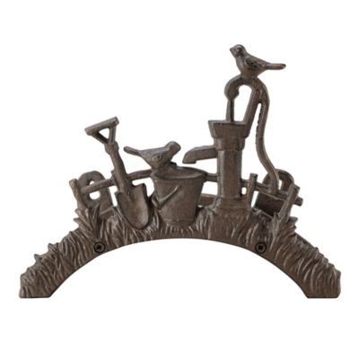 Image showing  50 ft. Hose Hanger with Rustic Scene