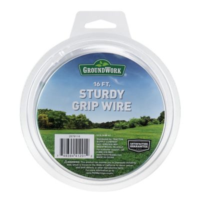 GroundWork 16 ft. Sturdy Grip Wire