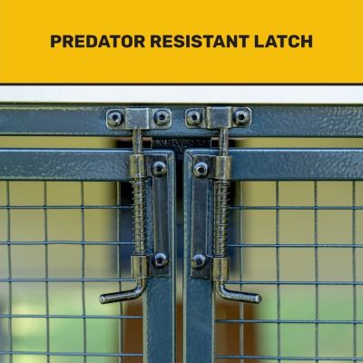 Image showing  Villa Chicken Coop, 12 Chicken Capacity, Gray