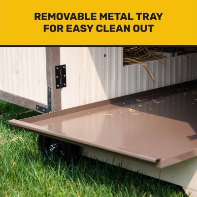 Image showing 5 th Producer's Pride Farmhouse Tractor Chicken Coop, 6 Chicken Capacity