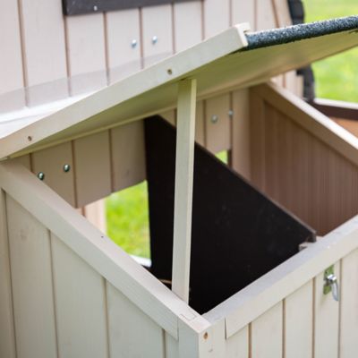 Image showing 9 th Producer's Pride Farmhouse Tractor Chicken Coop, 6 Chicken Capacity