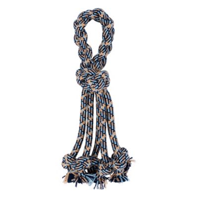 Image showing  Braided Loop Rope Dog Toy, Assorted