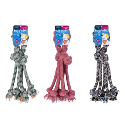 Image showing 5 th Retriever Braided Loop Rope Dog Toy, Assorted