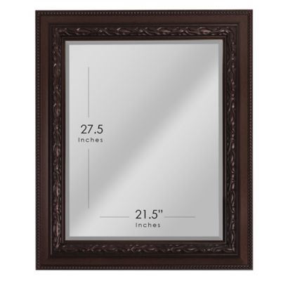 Image showing  Addyson Embossed Framed Wall Mirror