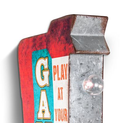 Image showing  Game Room Vintage LED Marquee Sign Wall Decor