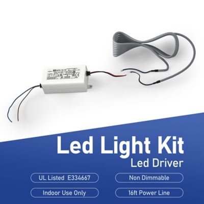 Image showing  24 in. Stainless Steel Shower Niche with LED Strip Light