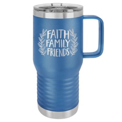 Susquehanna Glass Company 20 oz. Faith Family Friends Insulated Travel Mug