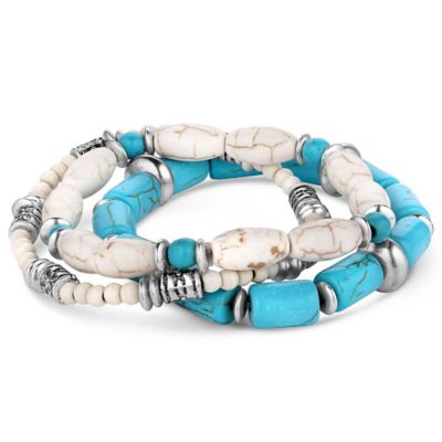 Montana Silversmiths Ivory Skies Beaded Bracelet