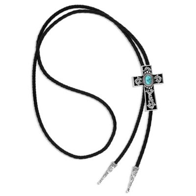Image showing  Everlasting Faith Cross Bolo Tie