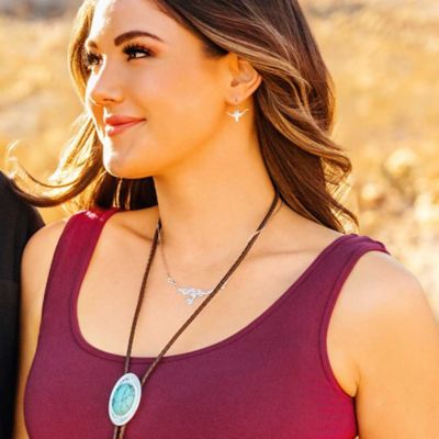 Image showing  Out West Longhorn Earrings