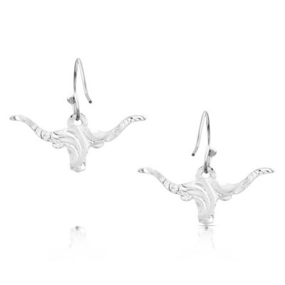 Image showing  Out West Longhorn Earrings