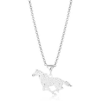 Image showing  Out West Running Horse Necklace