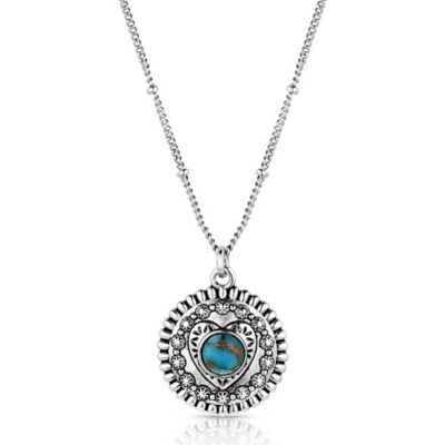 Montana Silversmiths Love for You Turquoise Necklace