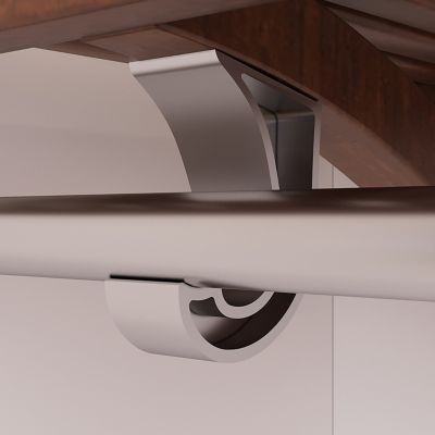 Image showing 6 th John Louis Home Solid Wood Reach-In Closet Organizer with 4 Shaker Drawers