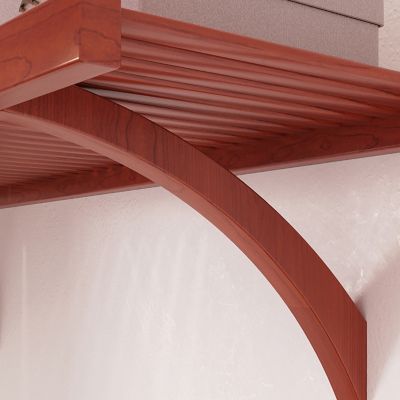 Image showing  Solid Wood Reach-In Closet Organizer with 4-Drawers and Solid Wood Doors