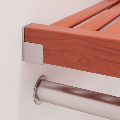 Image showing  Solid Wood Walk-In Closet Organizer