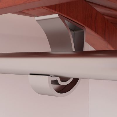 Image showing 5 th John Louis Home Solid Wood Reach-In Closet Organizer