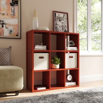 Image showing  Solid Wood 9-Cube Organizer