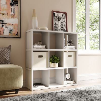 Image showing  Solid Wood 9-Cube Organizer