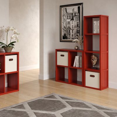 Image showing  Solid Wood 4-Cube Organizer