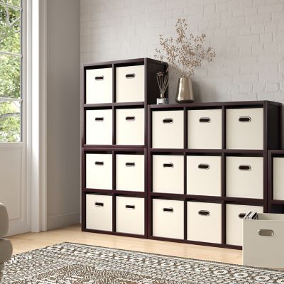 Image showing  Solid Wood 4-Cube Organizer