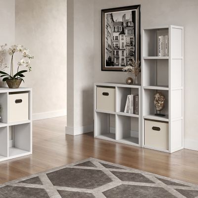 Image showing  Solid Wood 4-Cube Organizer