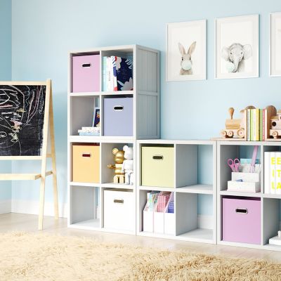 Image showing  Solid Wood 4-Cube Organizer