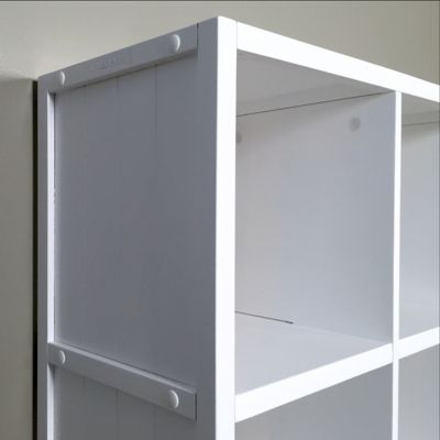 Image showing 6 th John Louis Home Solid Wood 4-Cube Organizer