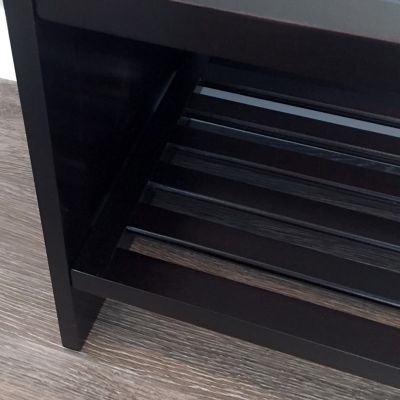 Image showing  Solid Wood Shoe Storage Rack