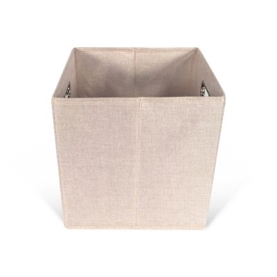 Image showing  Cube Tweed Storage Bin