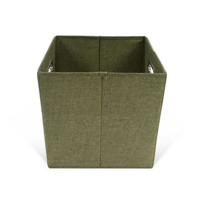 Image showing  Cube Tweed Storage Bin