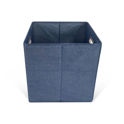 Image showing  Cube Tweed Storage Bin