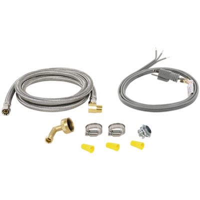 Image showing  Dishwasher Installation Kit with Straight Plug Head