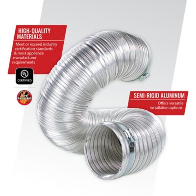 Image showing  5 ft. Semi-Rigid Dryer Vent Duct