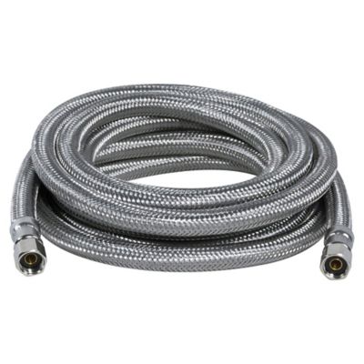 Image showing  10 ft. Braided Stainless Steel Ice Maker Connector