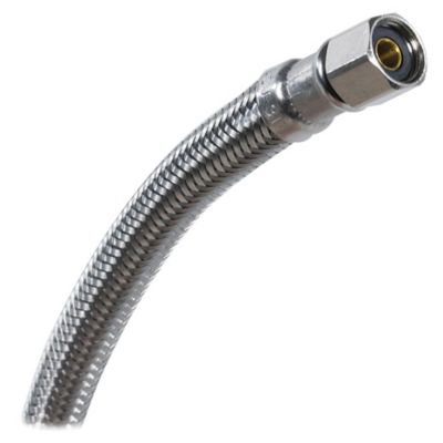 Image showing  25 ft. Braided Stainless Steel Ice Maker Connector