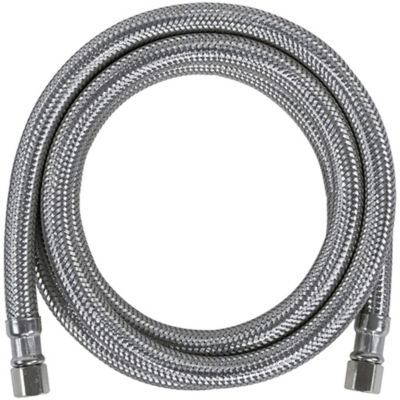 Certified Appliance Accessories 4 ft. Braided Stainless Steel Ice Maker Connector