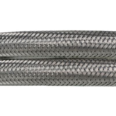 Image showing  4 ft. Braided Stainless Steel Ice Maker Connector