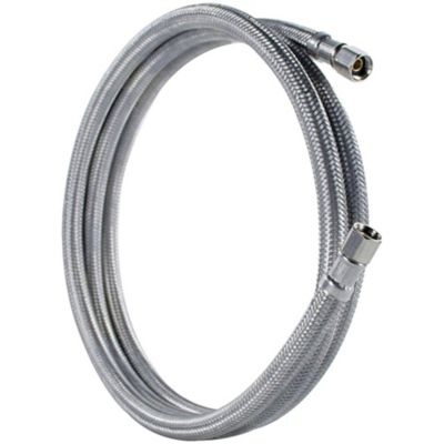 Image showing 5 th Certified Appliance Accessories 6 ft. Braided Stainless Steel Ice Maker Connector